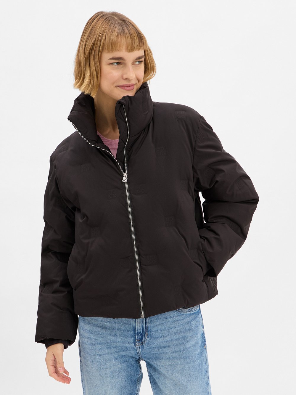 HUGO Steppjacke Damen schwarz, L