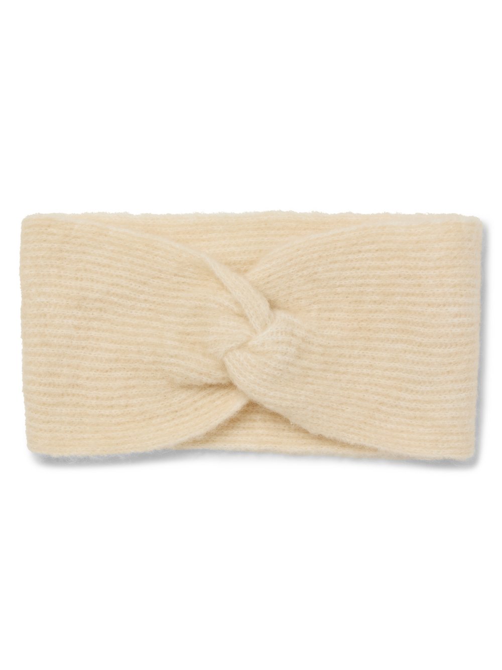 Msch Copenhagen Strick-Stirnband mit Woll- und Alpaka-Anteil Damen beige, ONE SIZE