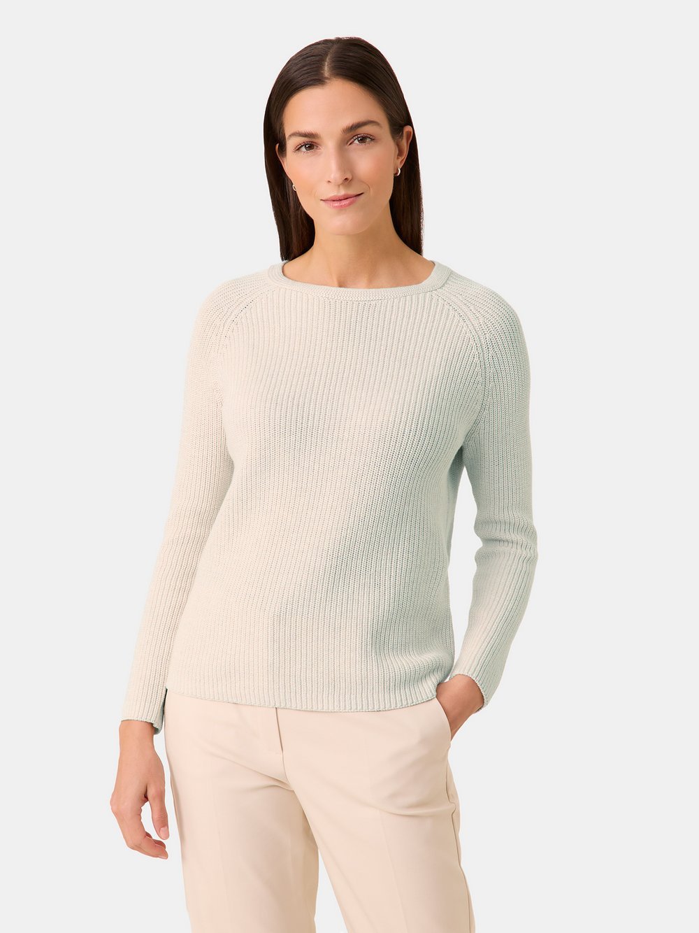 Gerry Weber Pullover Damen Baumwolle beige, 40