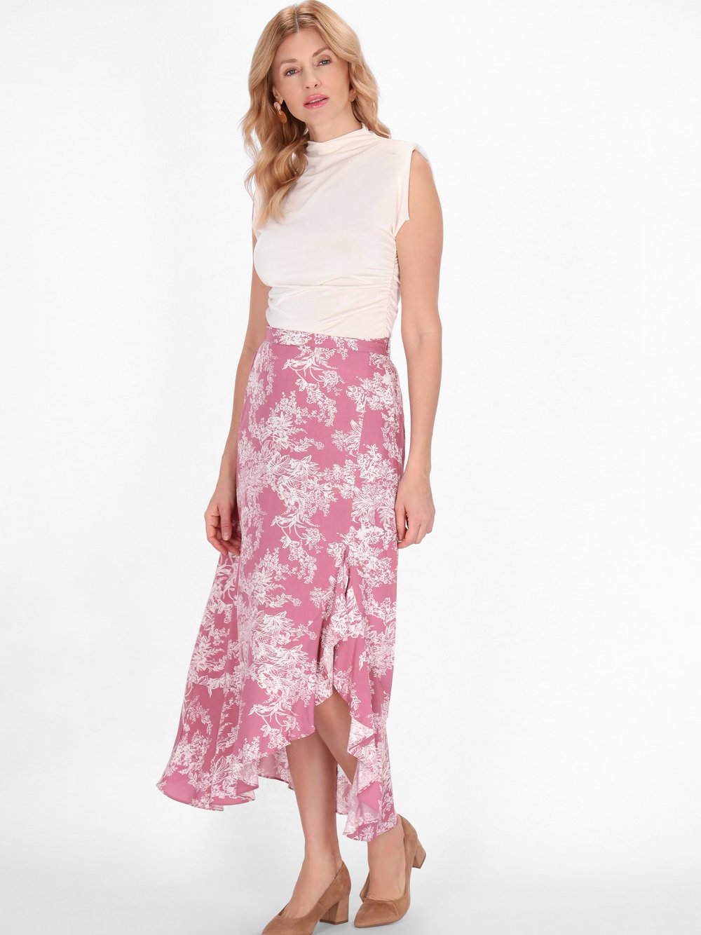 Thumbnail - Usha Rock Damen Viskose mehrfarbig bedruckt, M