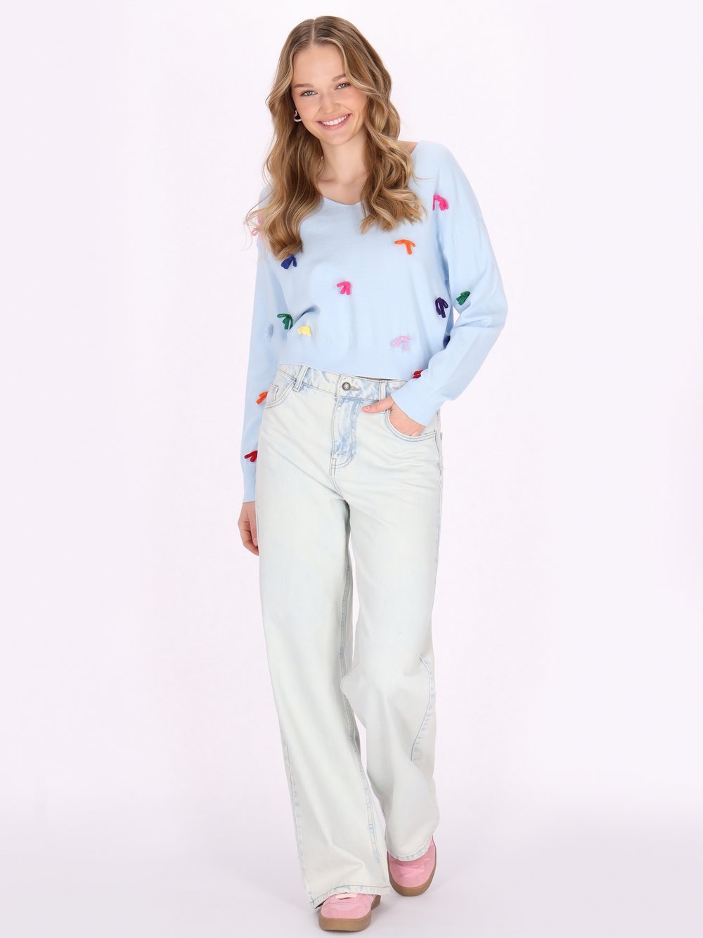 Thumbnail - MyMo Pullover Damen Viskose blau, XL/XXL