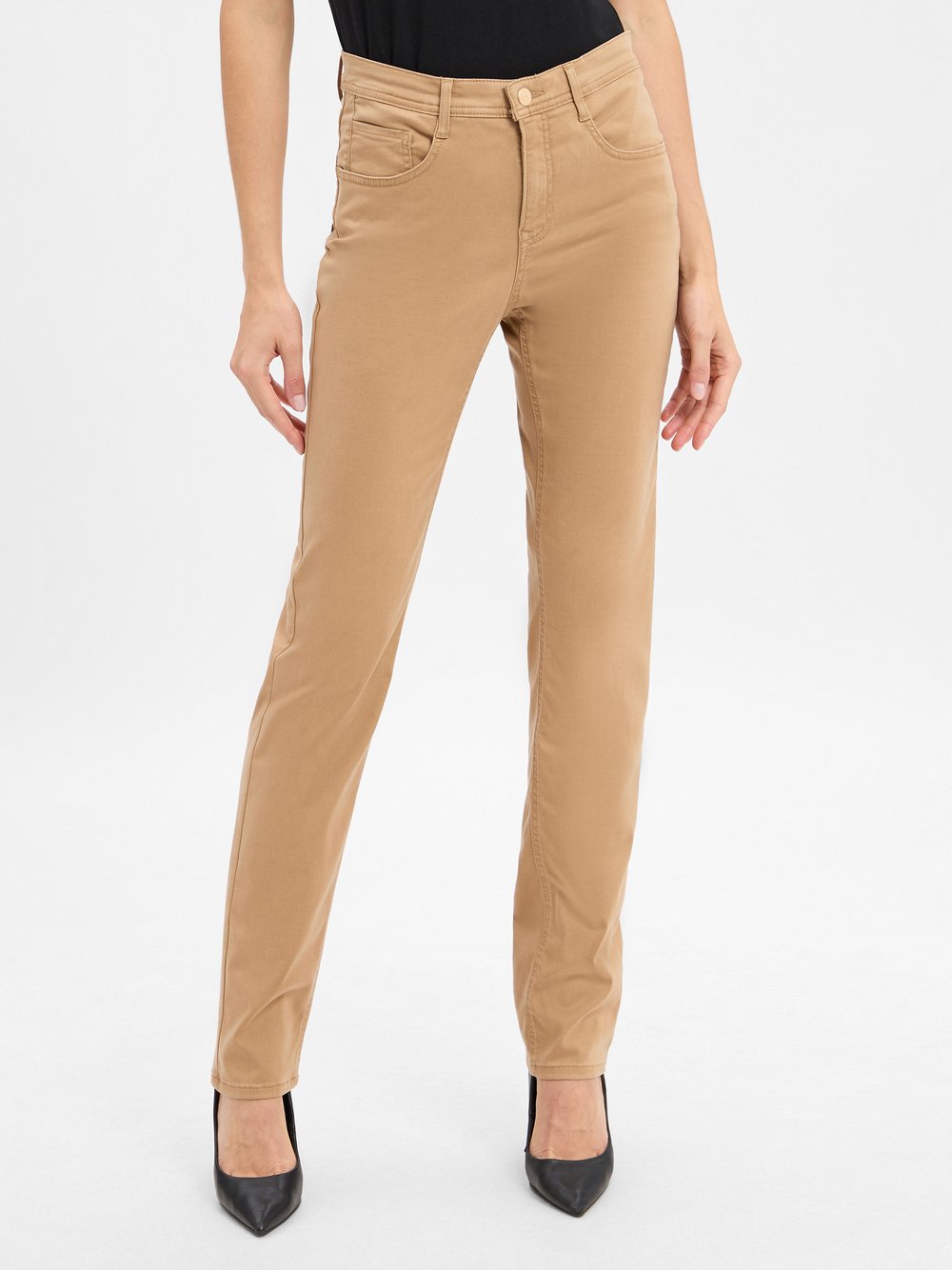 Thumbnail - BRAX Hose Damen Lyocell braun, 21