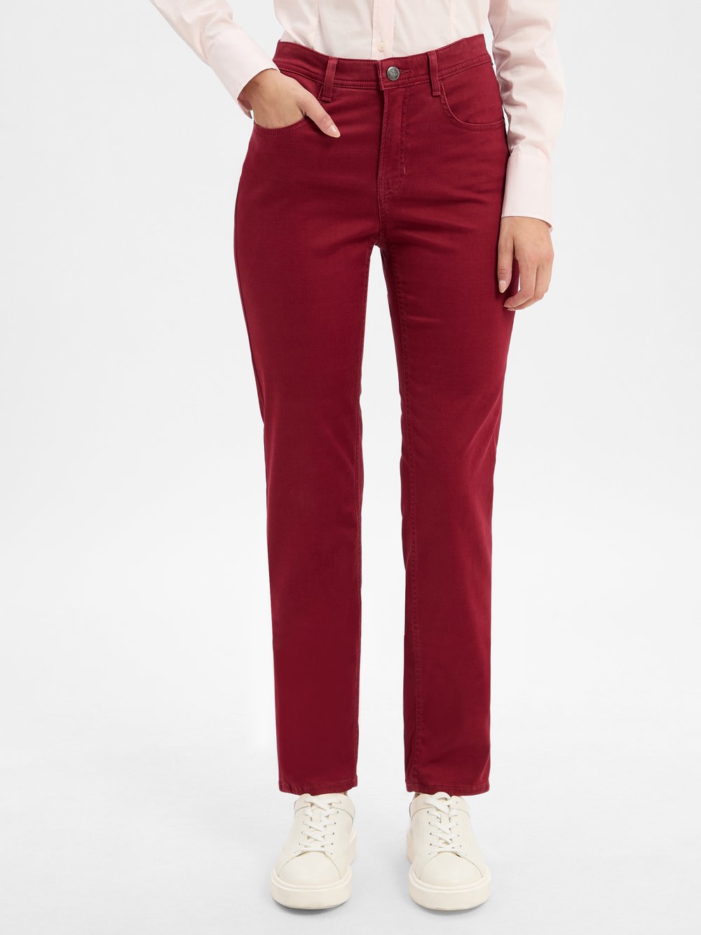 Thumbnail - BRAX Hose Damen Lyocell rot, 80