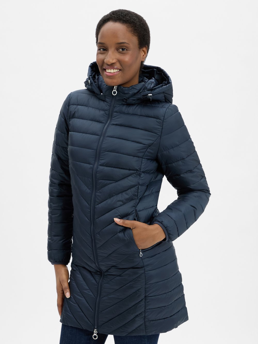 s.Oliver Steppmantel Damen blau, 46