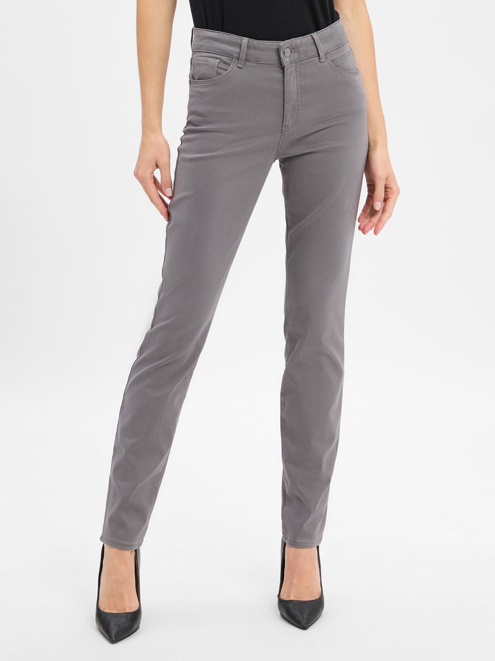 Thumbnail - BRAX Hose Damen Modal grau, 44