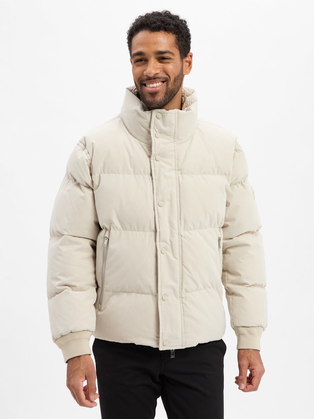 Thumbnail - BOSS Orange Winterjacke Herren beige, 50