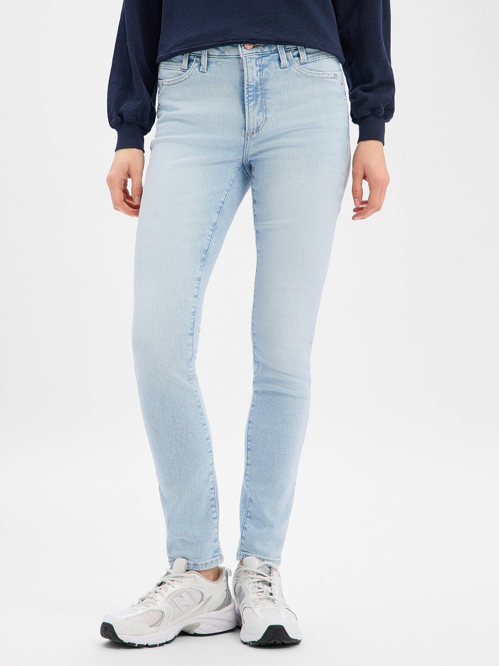 s.Oliver Skinny Jeans Damen blau, 46-30