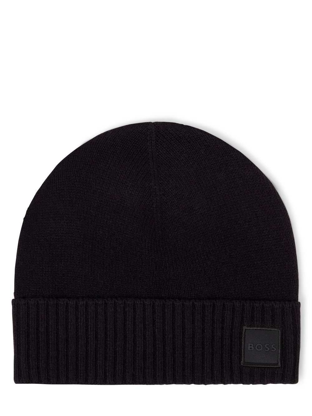 BOSS Orange Beanie Herren Baumwolle schwarz, ONE SIZE