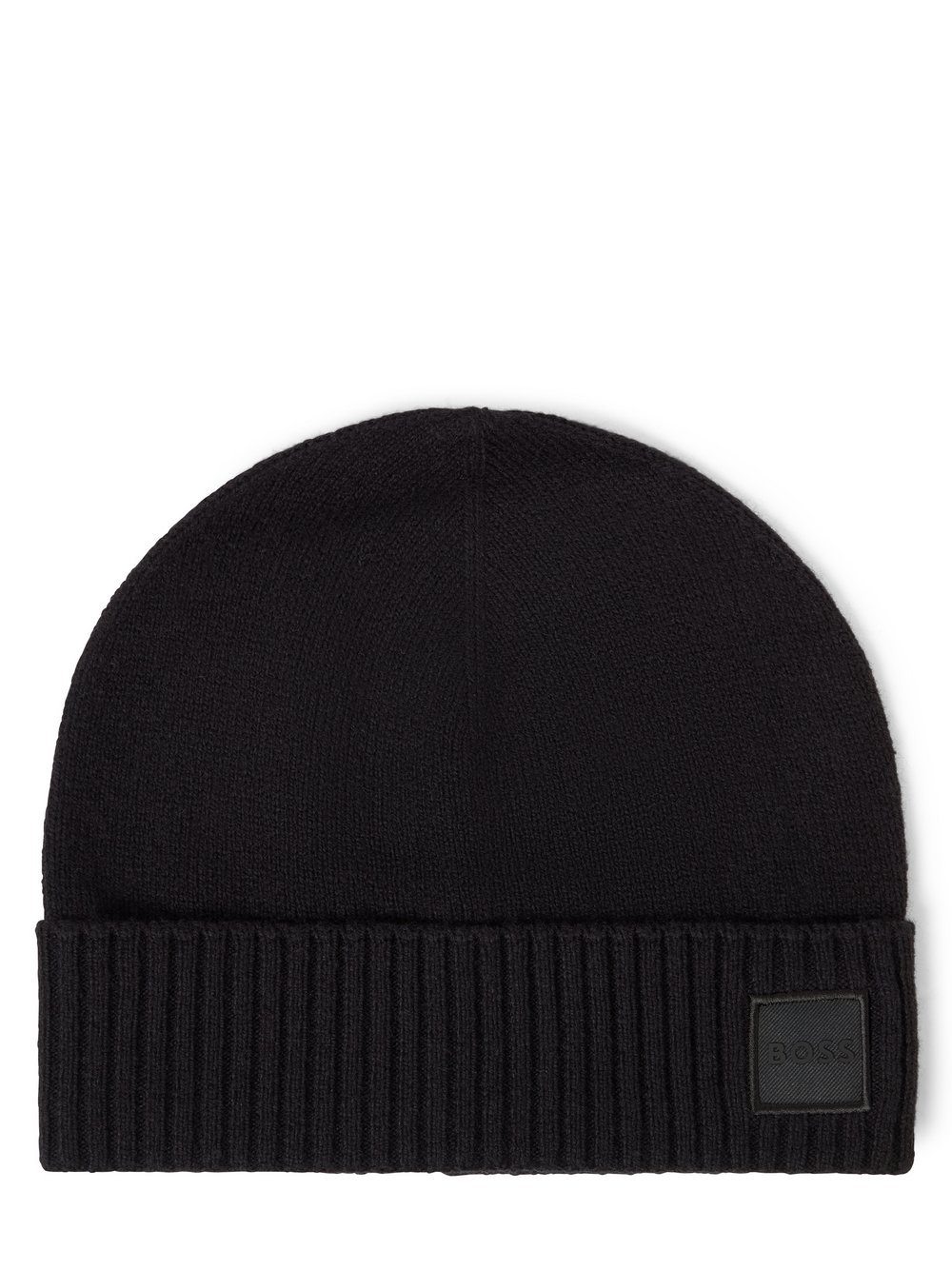 BOSS Orange Mütze mit Woll-Anteil Herren Wolle schwarz, ONE SIZE