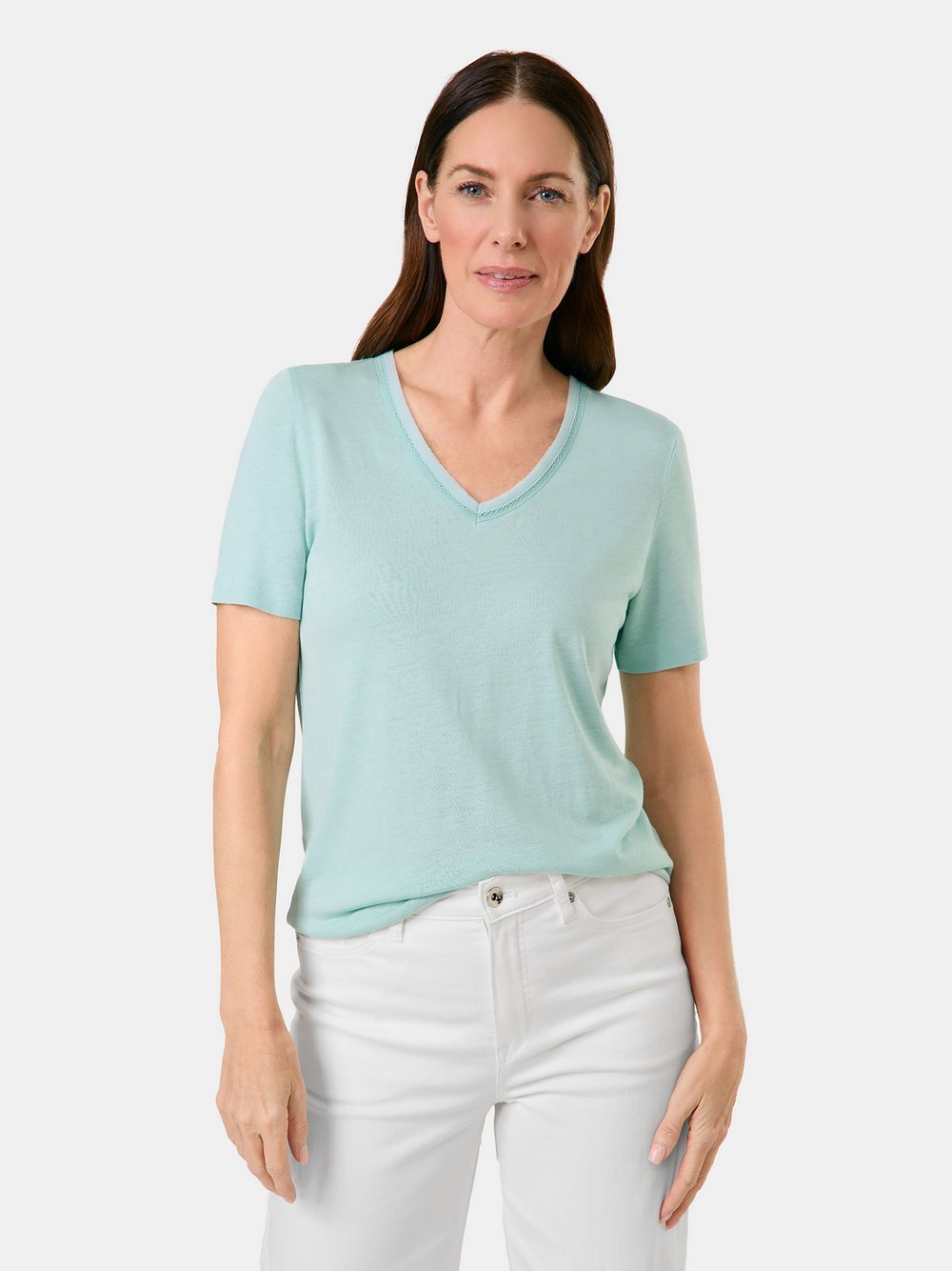 Gerry Weber T-Shirt Damen Viskose blau, 36