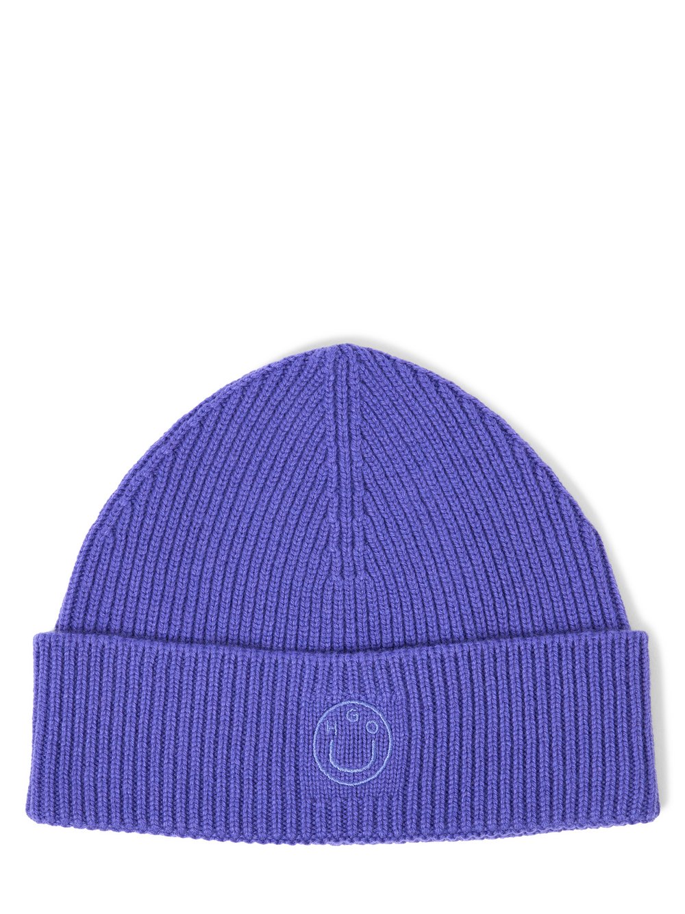 HUGO BLUE Beanie mit Schurwolle Damen Polyamid lila, ONE SIZE