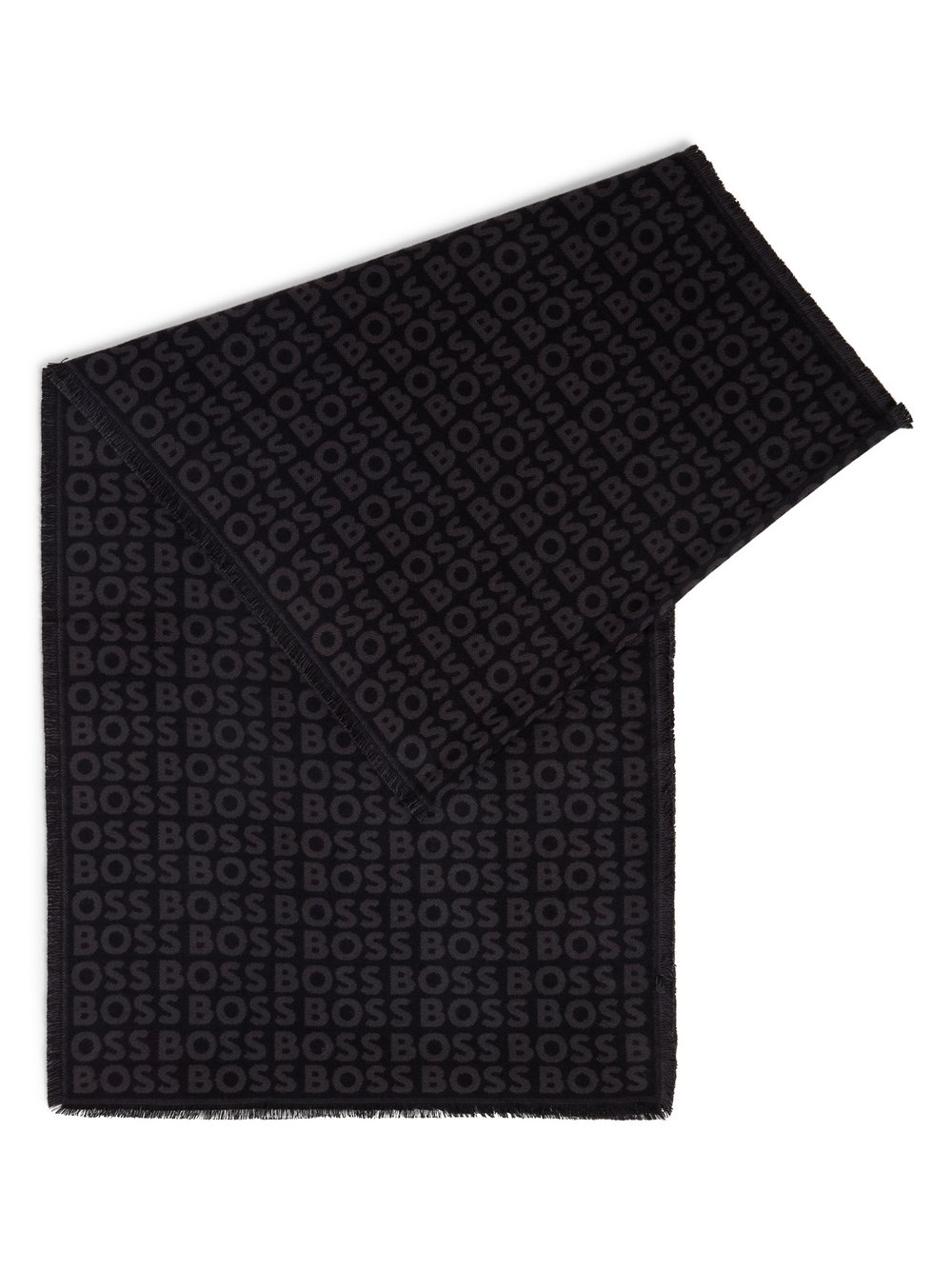 BOSS Schal Herren Viskose mehrfarbig gemustert, ONE SIZE