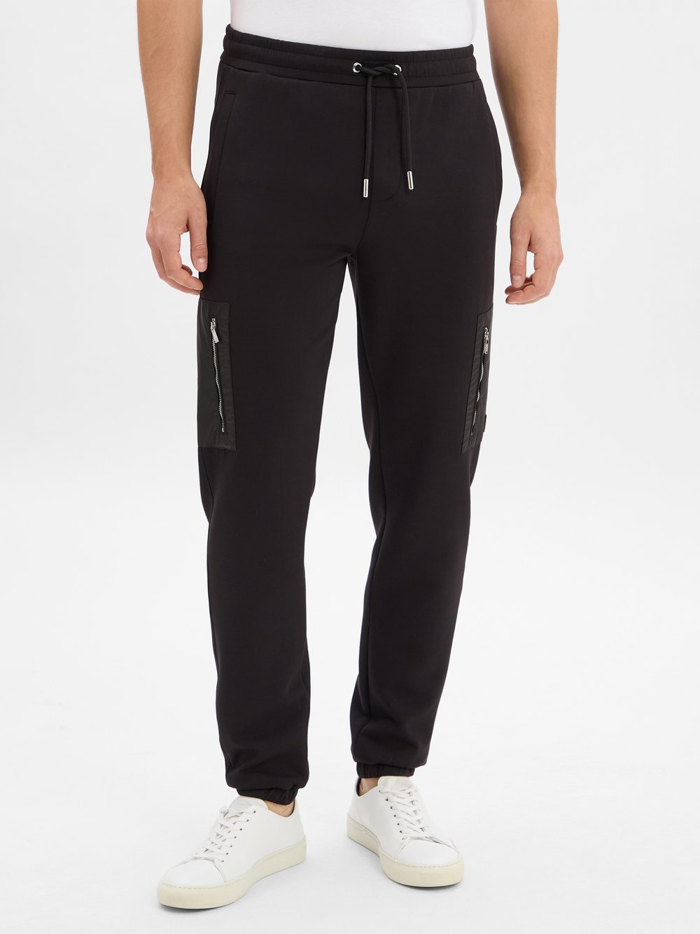 KARL LAGERFELD Jogginghose Herren schwarz, M