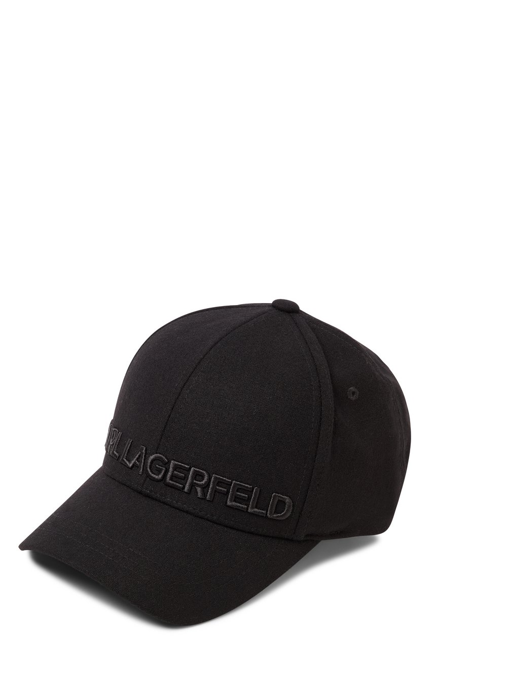 KARL LAGERFELD Basecap Damen Wolle schwarz, 1