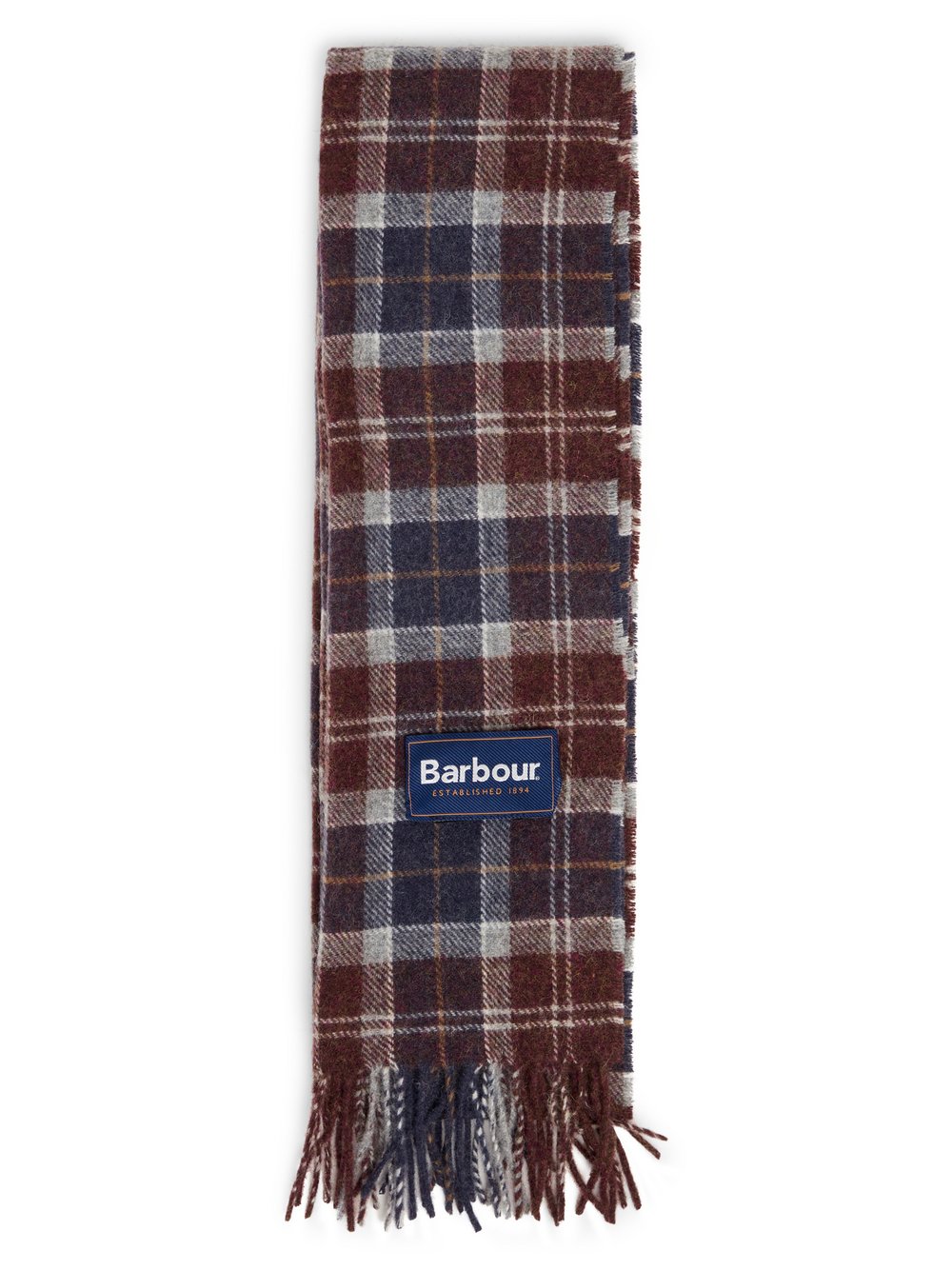 Barbour Schal aus Wolle Herren mehrfarbig kariert, ONE SIZE