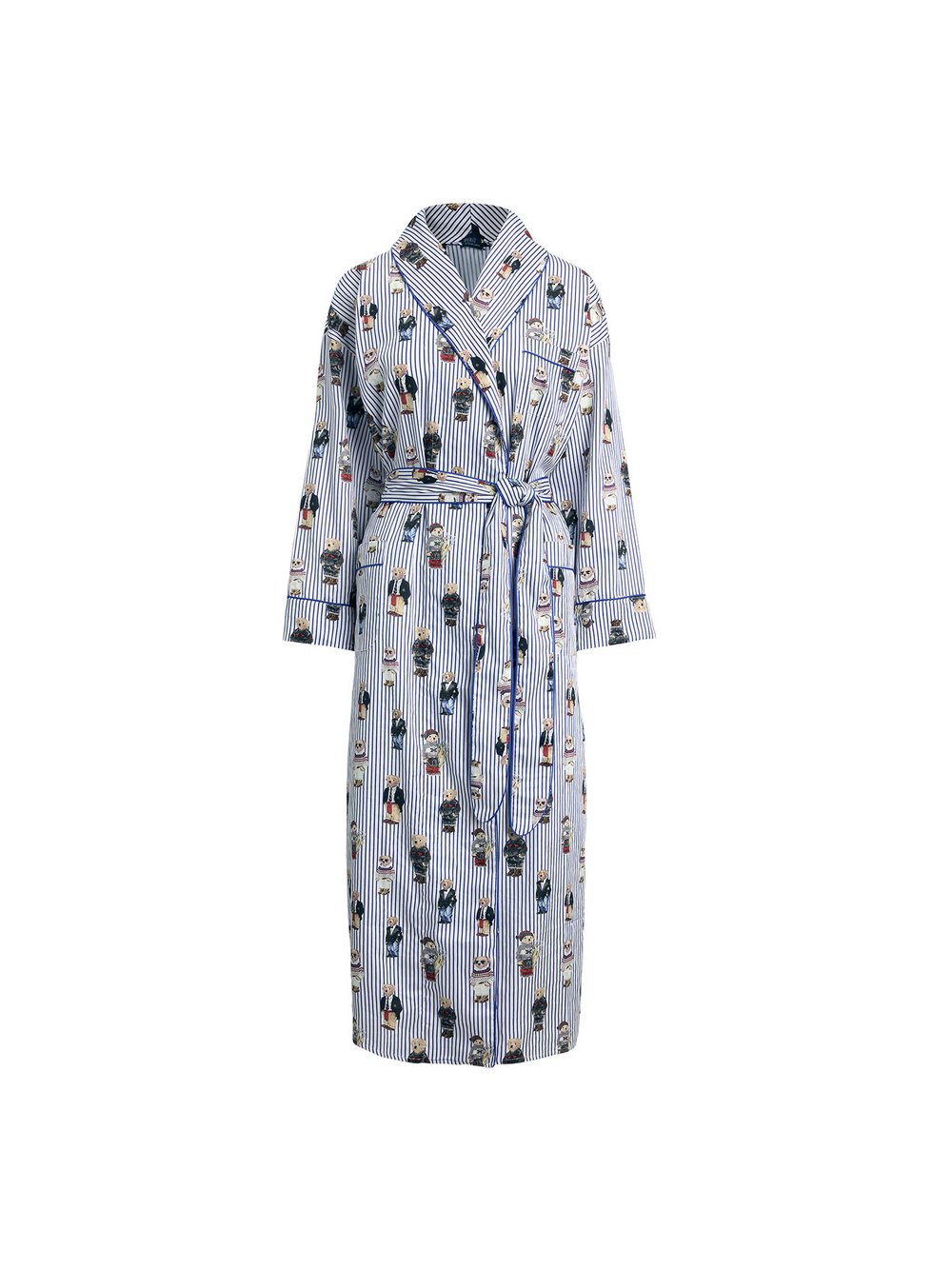 Polo Ralph Lauren Morgenmantel  Damen Baumwolle mehrfarbig bedruckt, S/M