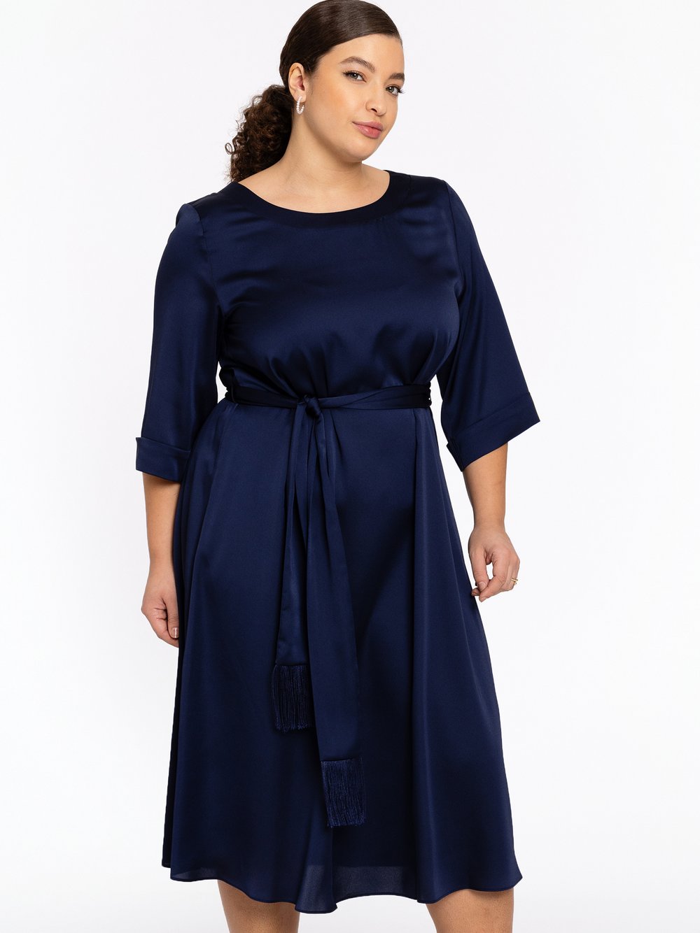 Thumbnail - YOEK Kleid Damen blau, 46-48