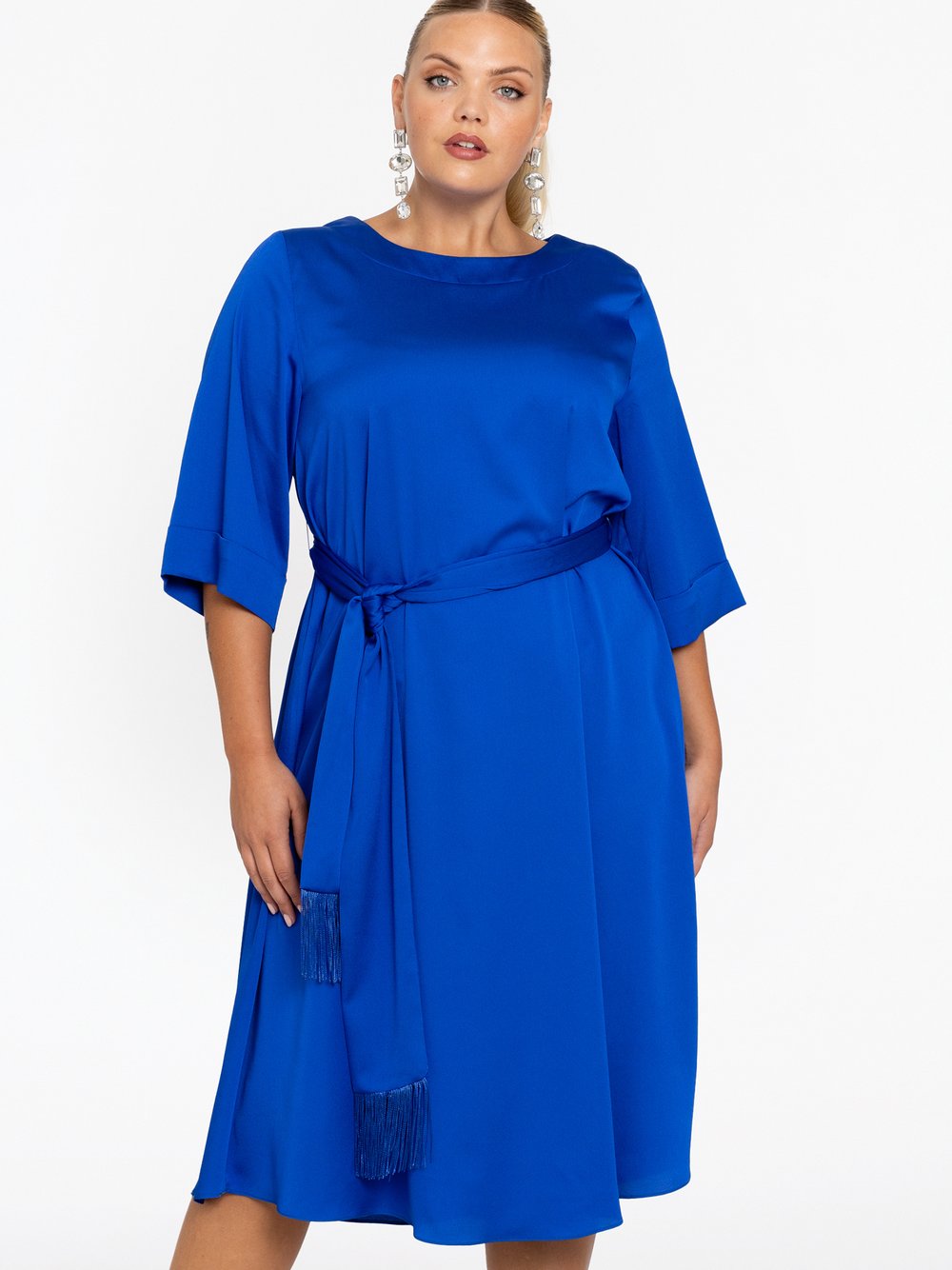 YOEK Kleid Damen blau, 38-40