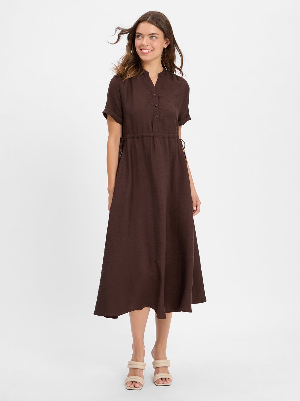 Thumbnail - More & More Kleid Damen Lyocell braun, 42