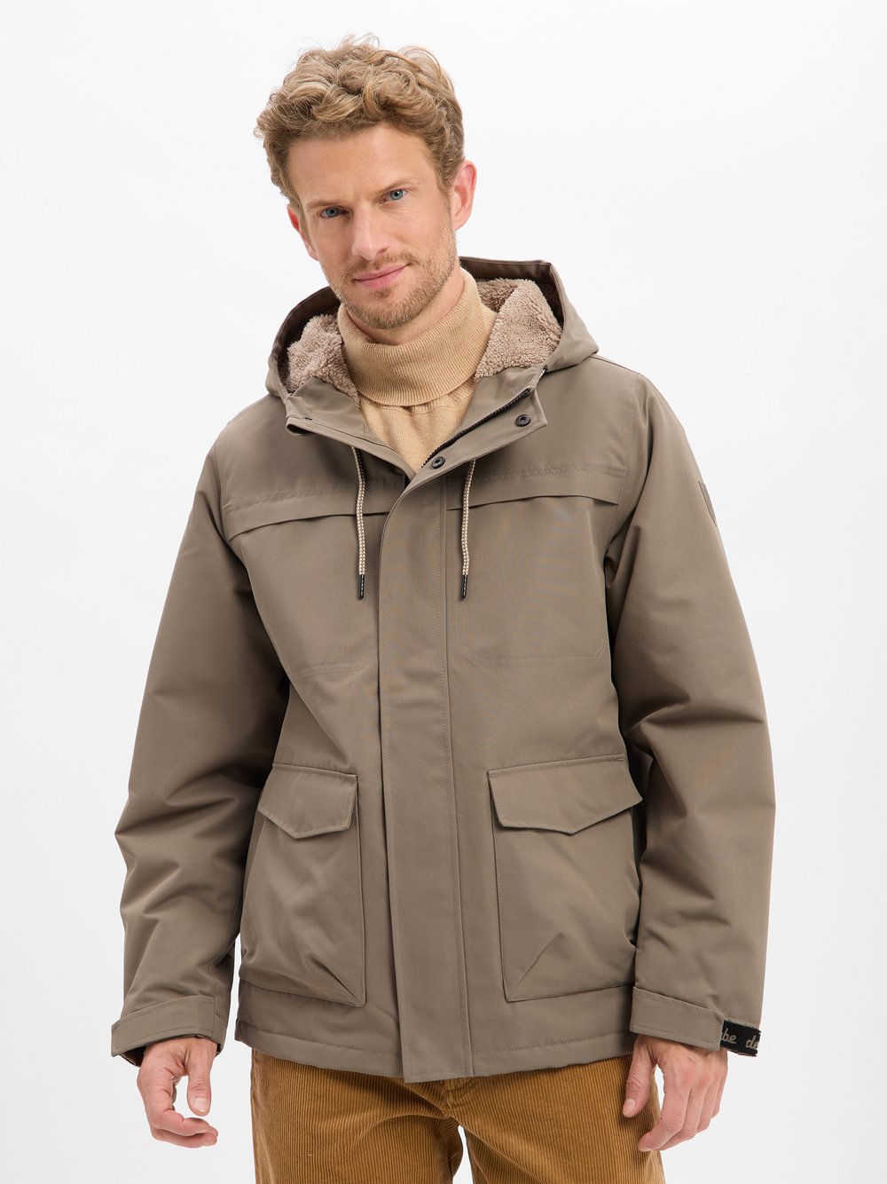 Derbe Funktionsjacke Herren braun, XXXL