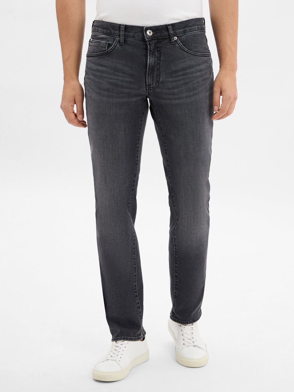 Thumbnail - BRAX Jeans Herren Baumwolle grau, 32-32