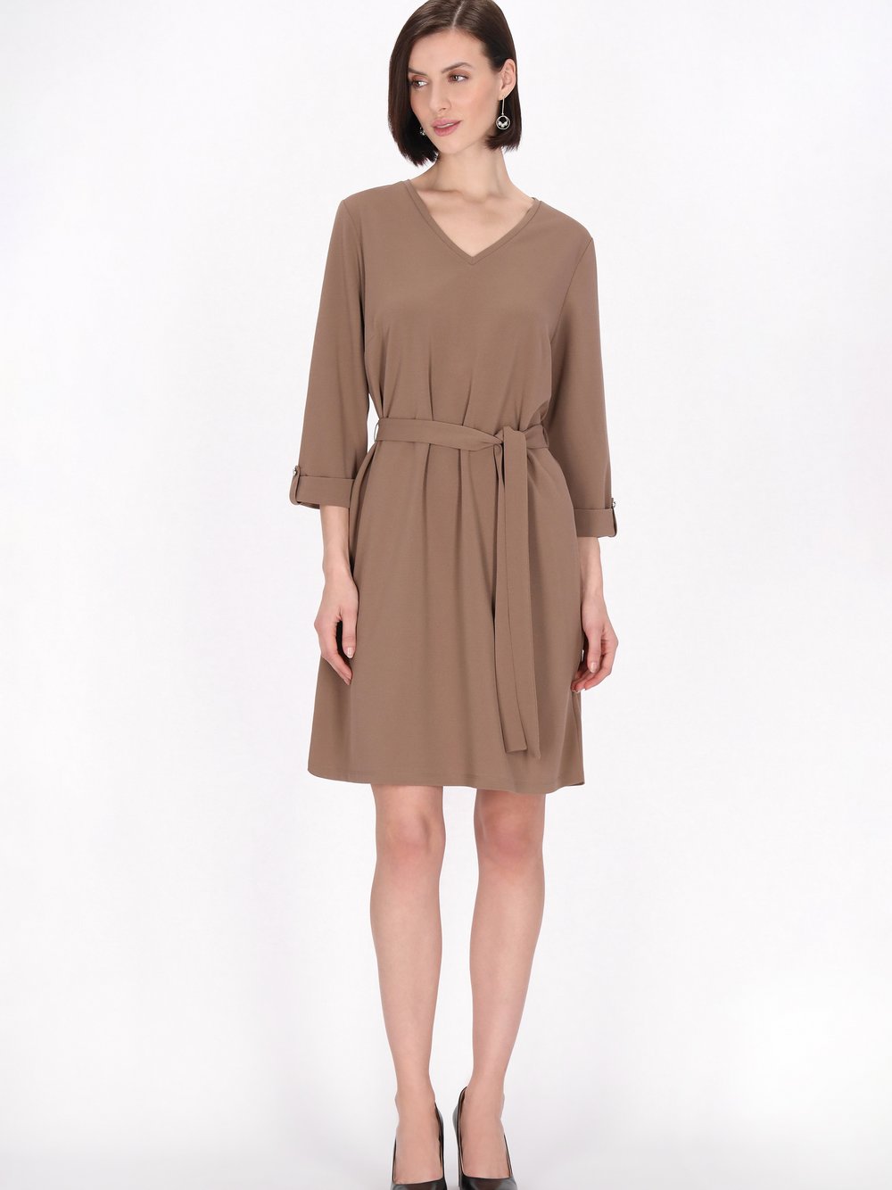 Thumbnail - Usha Kleid Damen beige, M