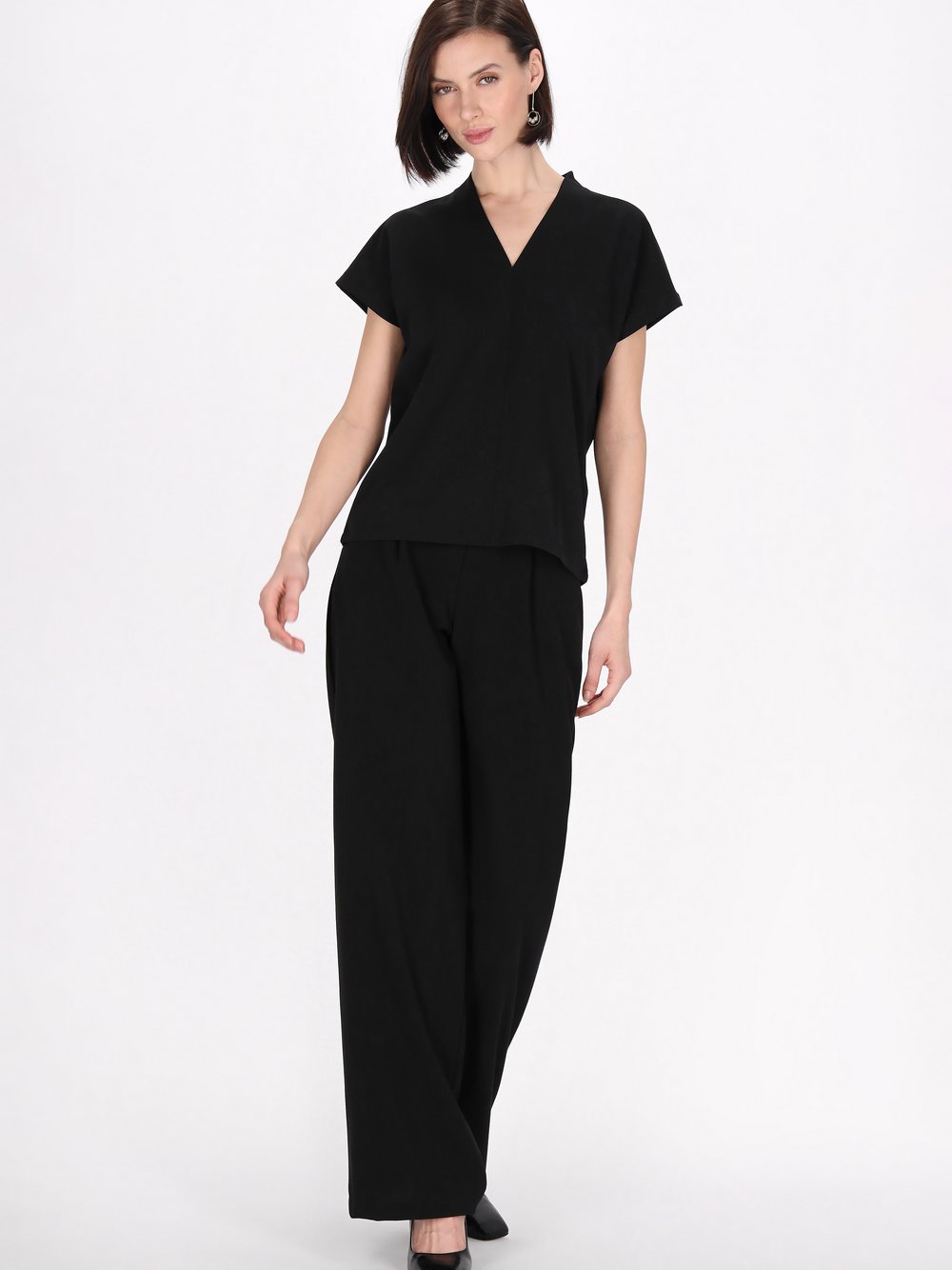 Usha Bluse Damen schwarz, M