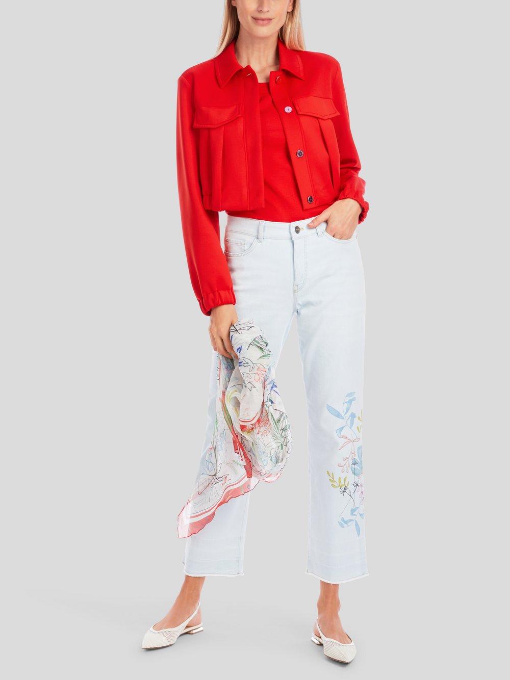 Thumbnail - Marc Cain Jacke Damen rot, 40