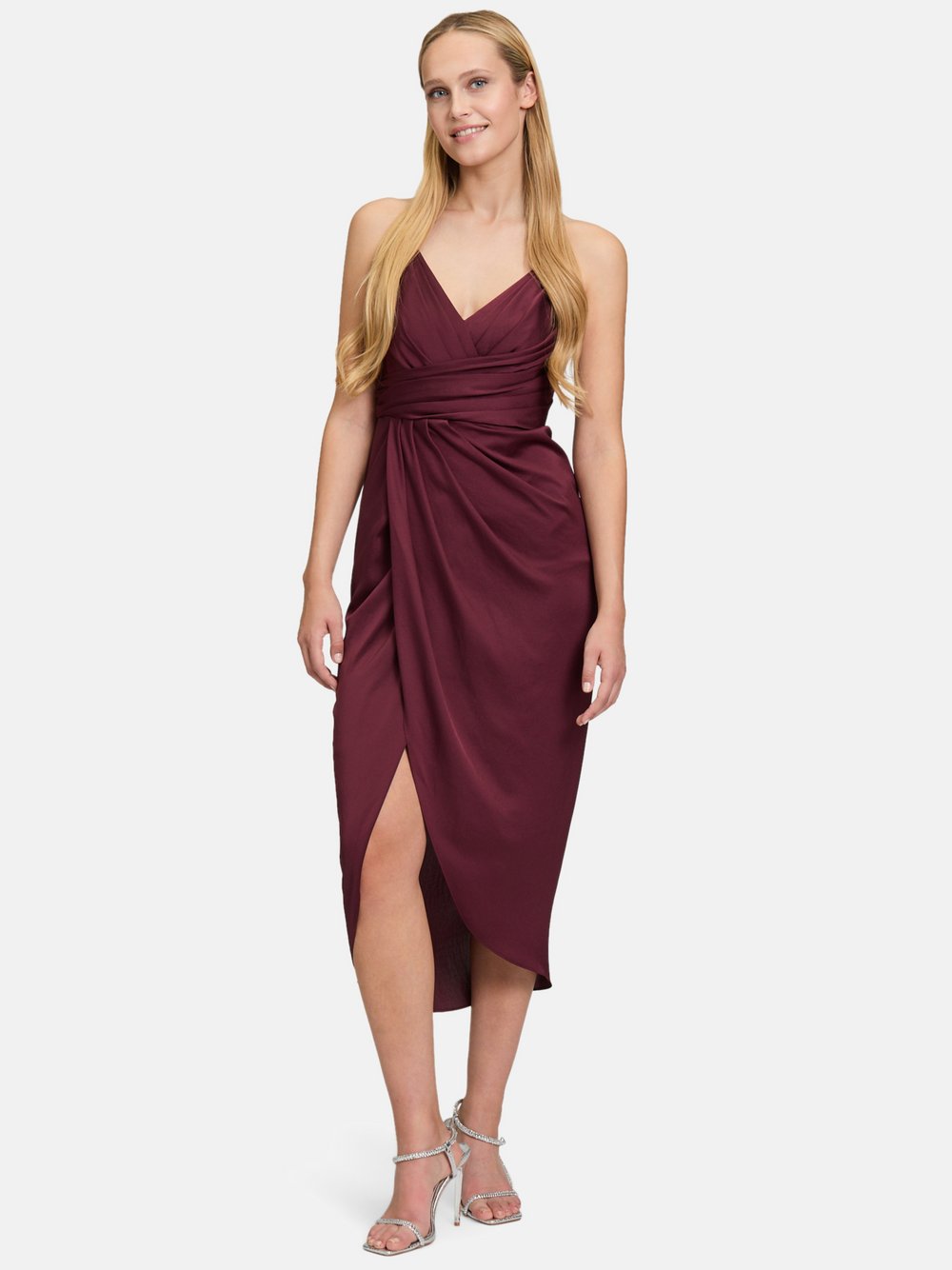 Thumbnail - Vera Mont Abendkleid Damen rot, 42