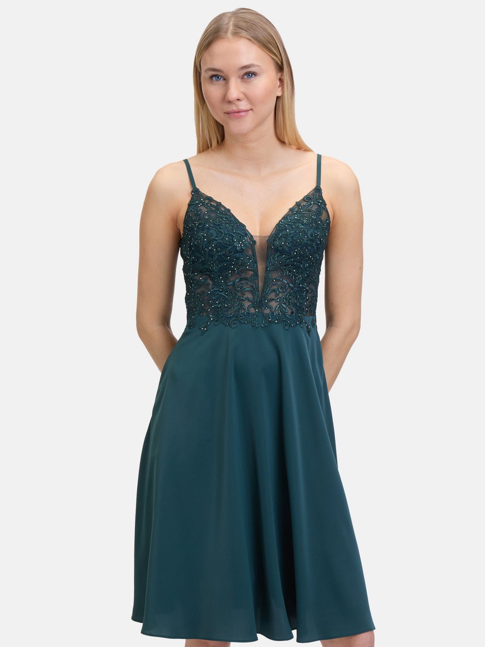 Vera Mont Abendkleid Damen grün, 36
