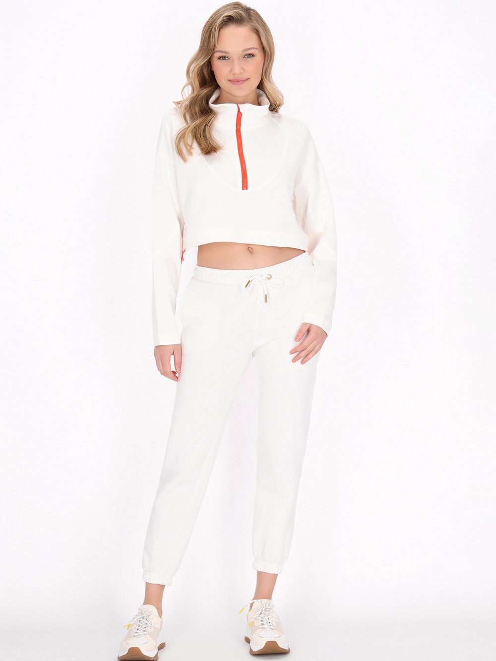 Thumbnail - MyMo Sweatshirt Damen Viskose weiß, S