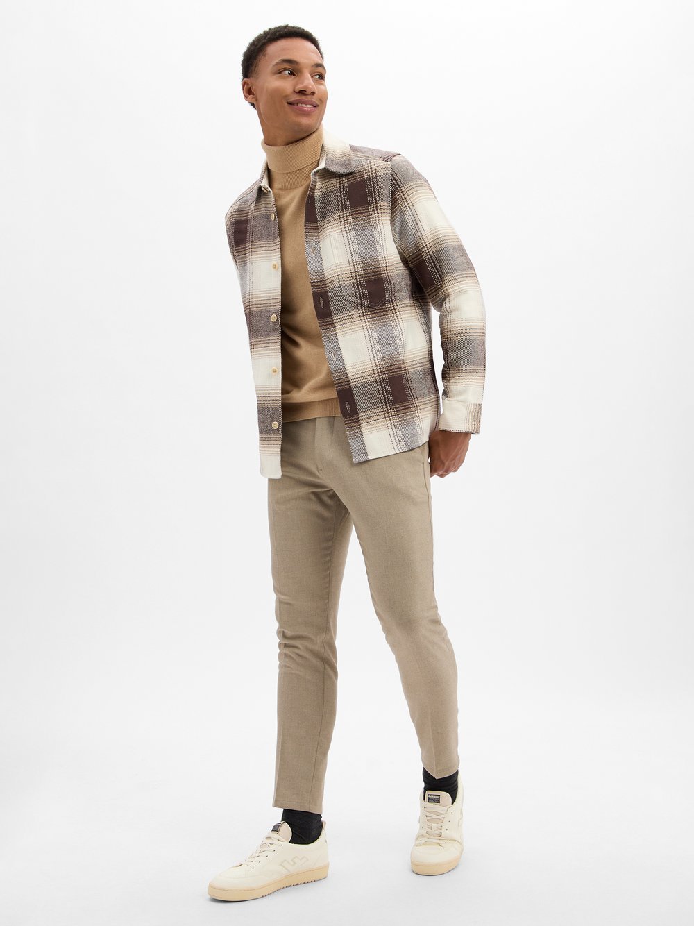 Drykorn Hose Herren beige meliert, 34-34