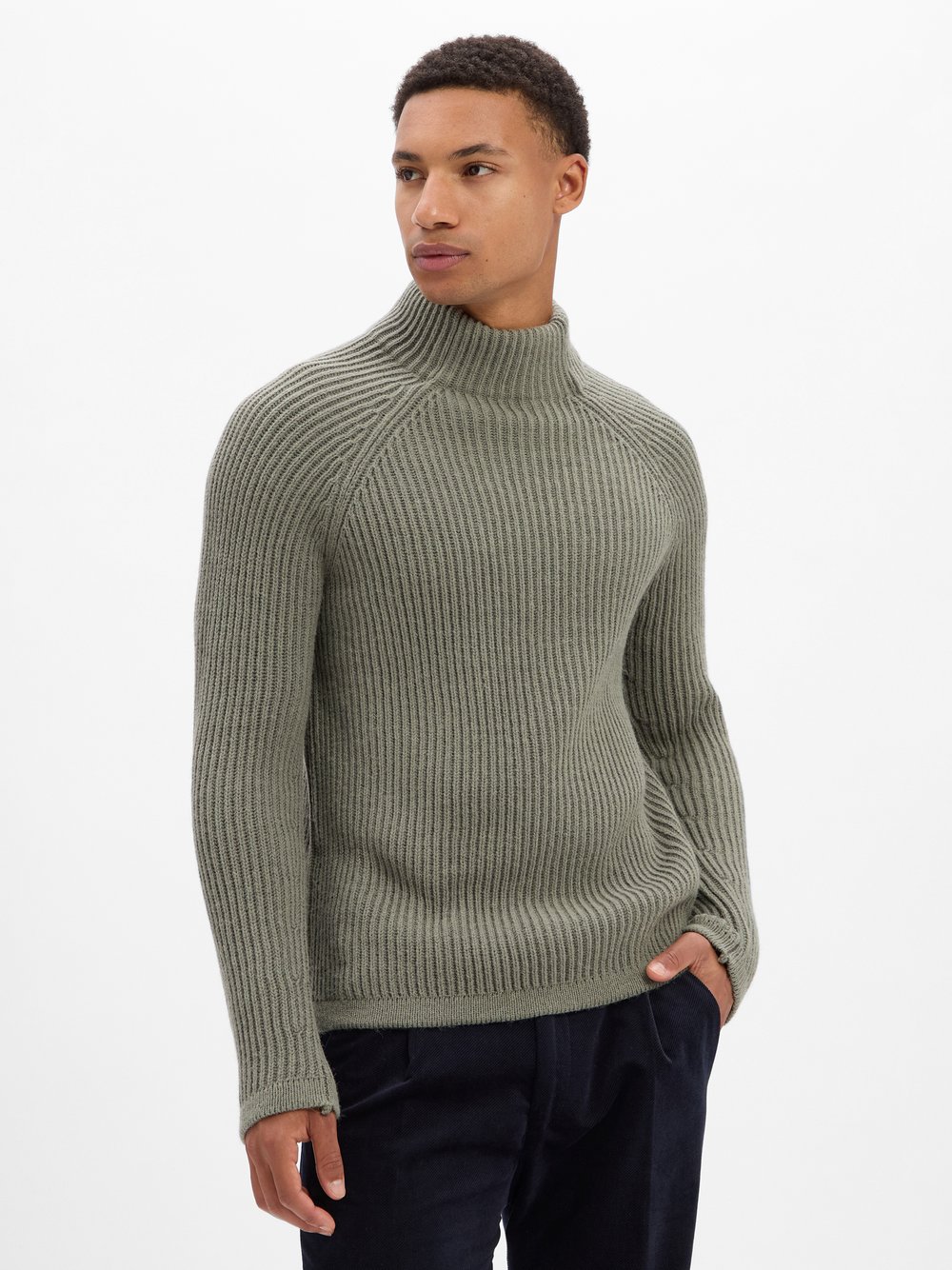 Drykorn Strickpullover mit Alpaka-Anteil Herren mehrfarbig, S