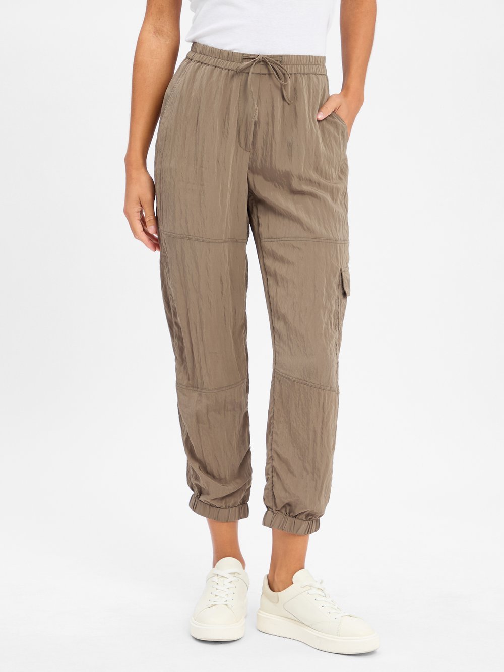 Opus Stoffhose Damen Viskose grün, 42
