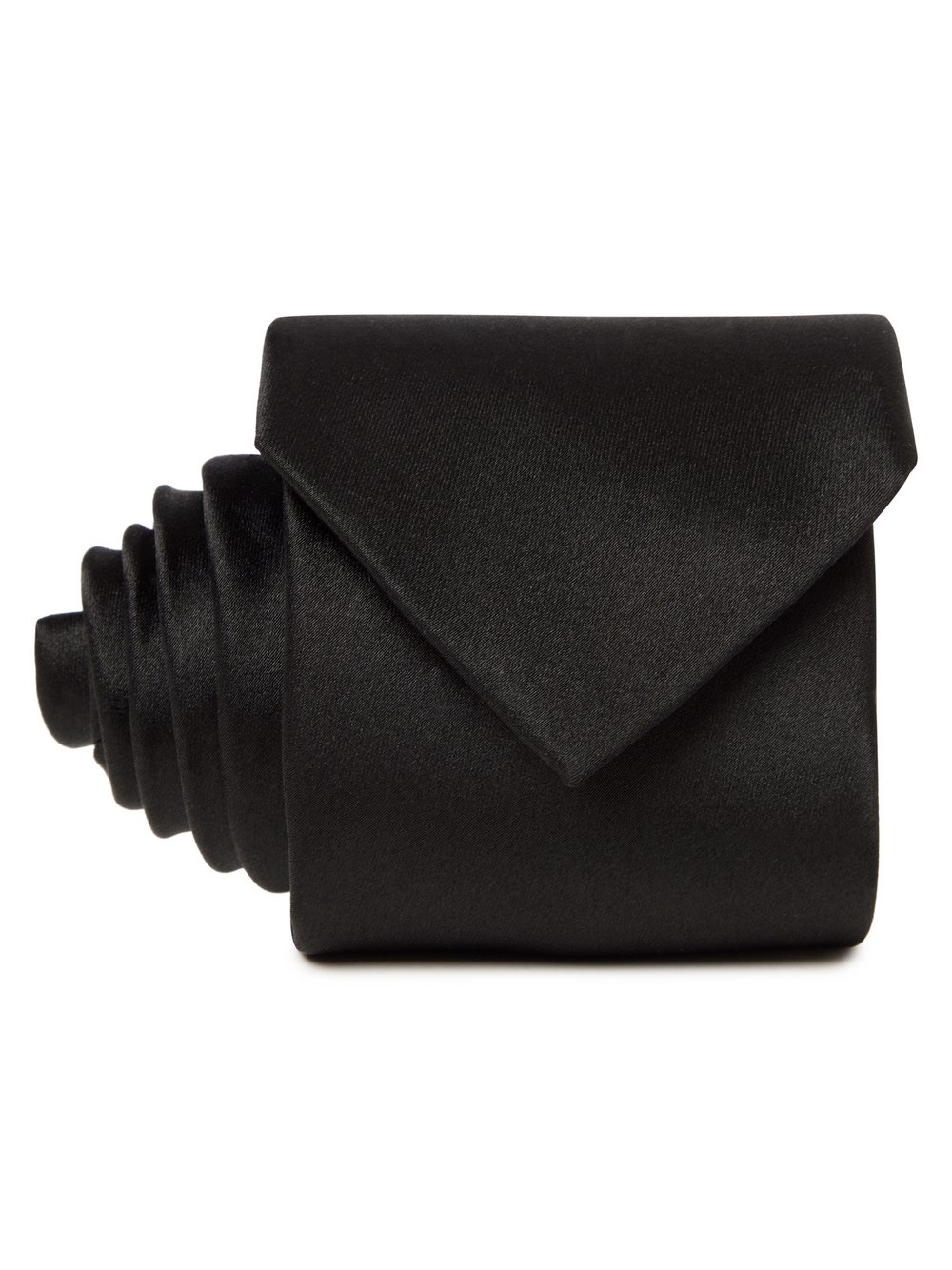 Finshley & Harding Seidenkrawatte Herren schwarz, ONE SIZE