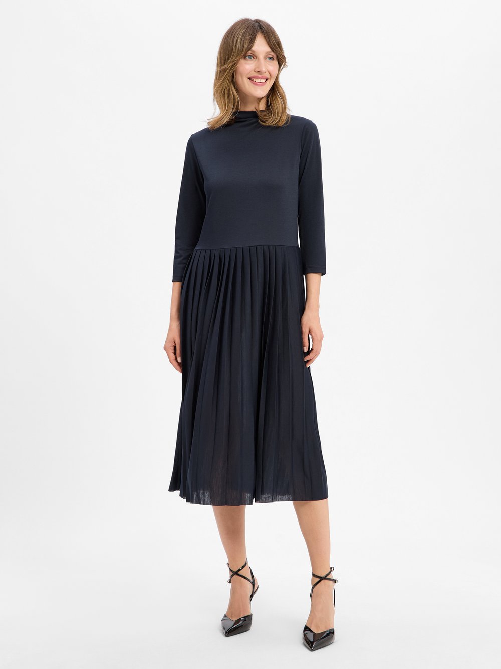 More & More Jerseykleid Damen blau, 44