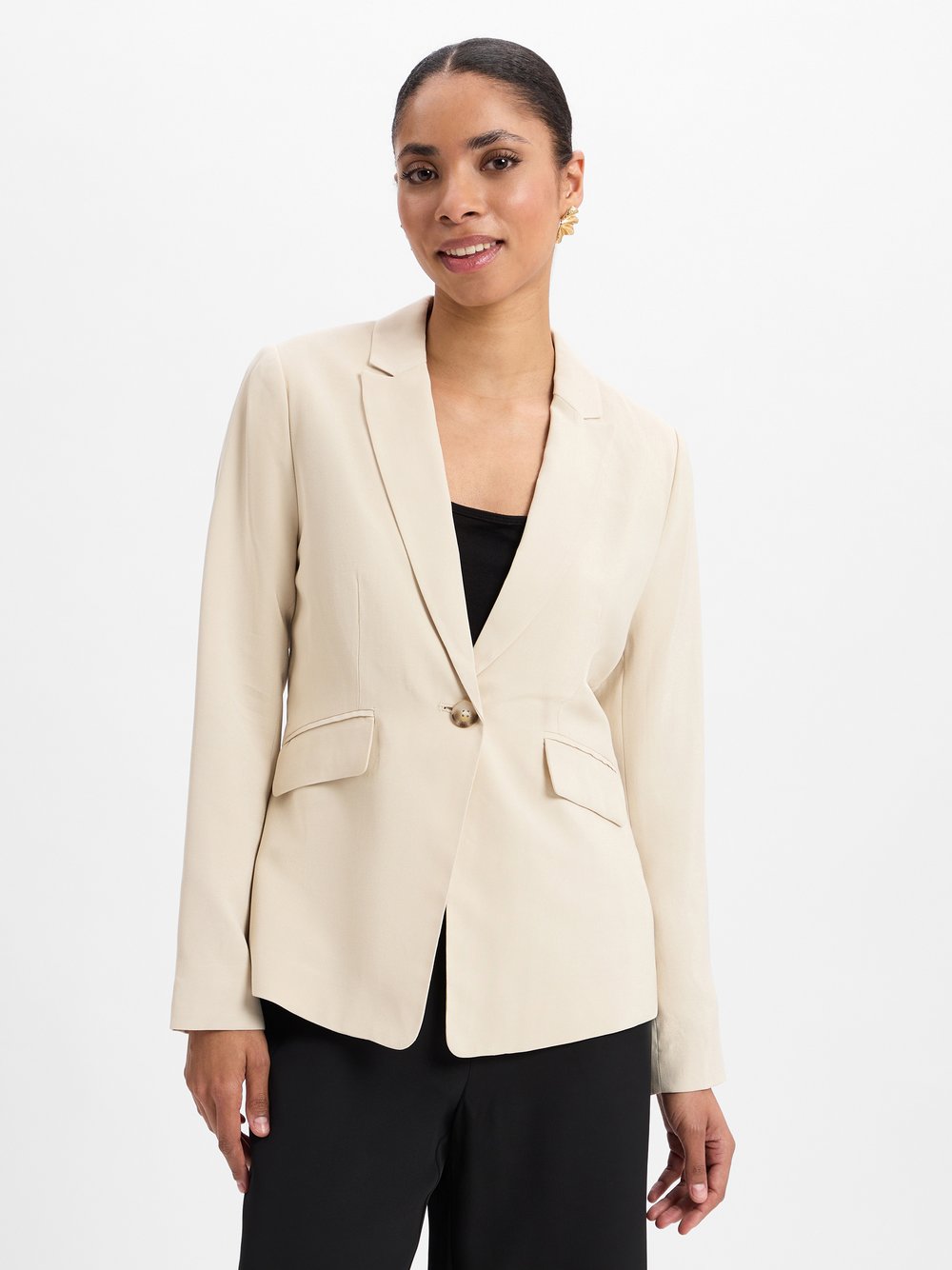 Thumbnail - zero Blazer Damen Viskose beige, 44