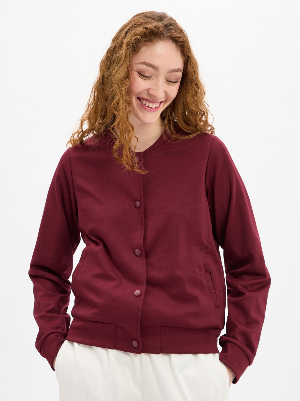 soyaconcept® Baukasten-Blouson Damen rot, S