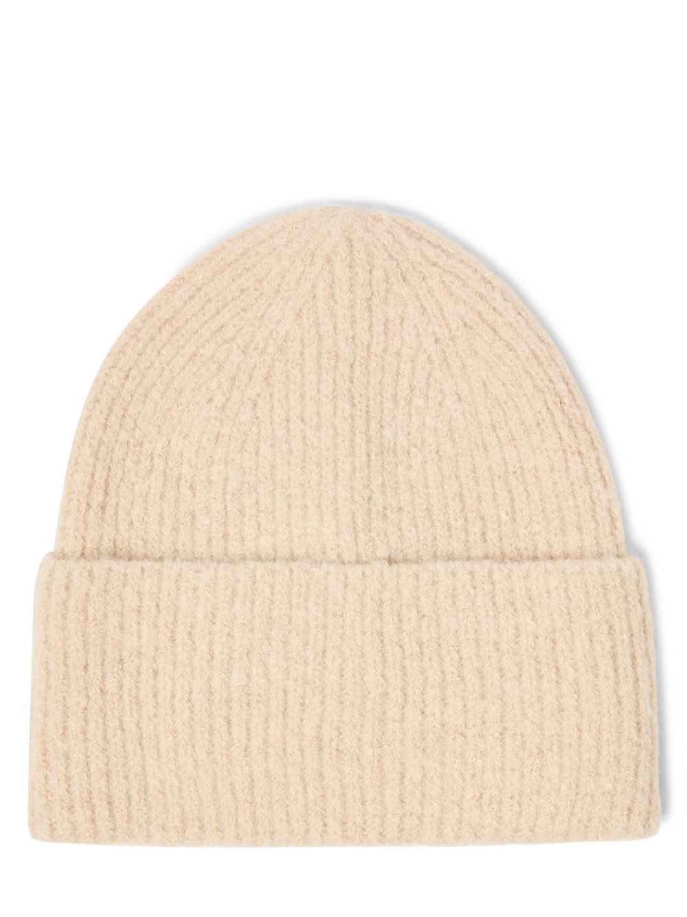 Marie Lund Mütze Damen beige meliert, ONE SIZE
