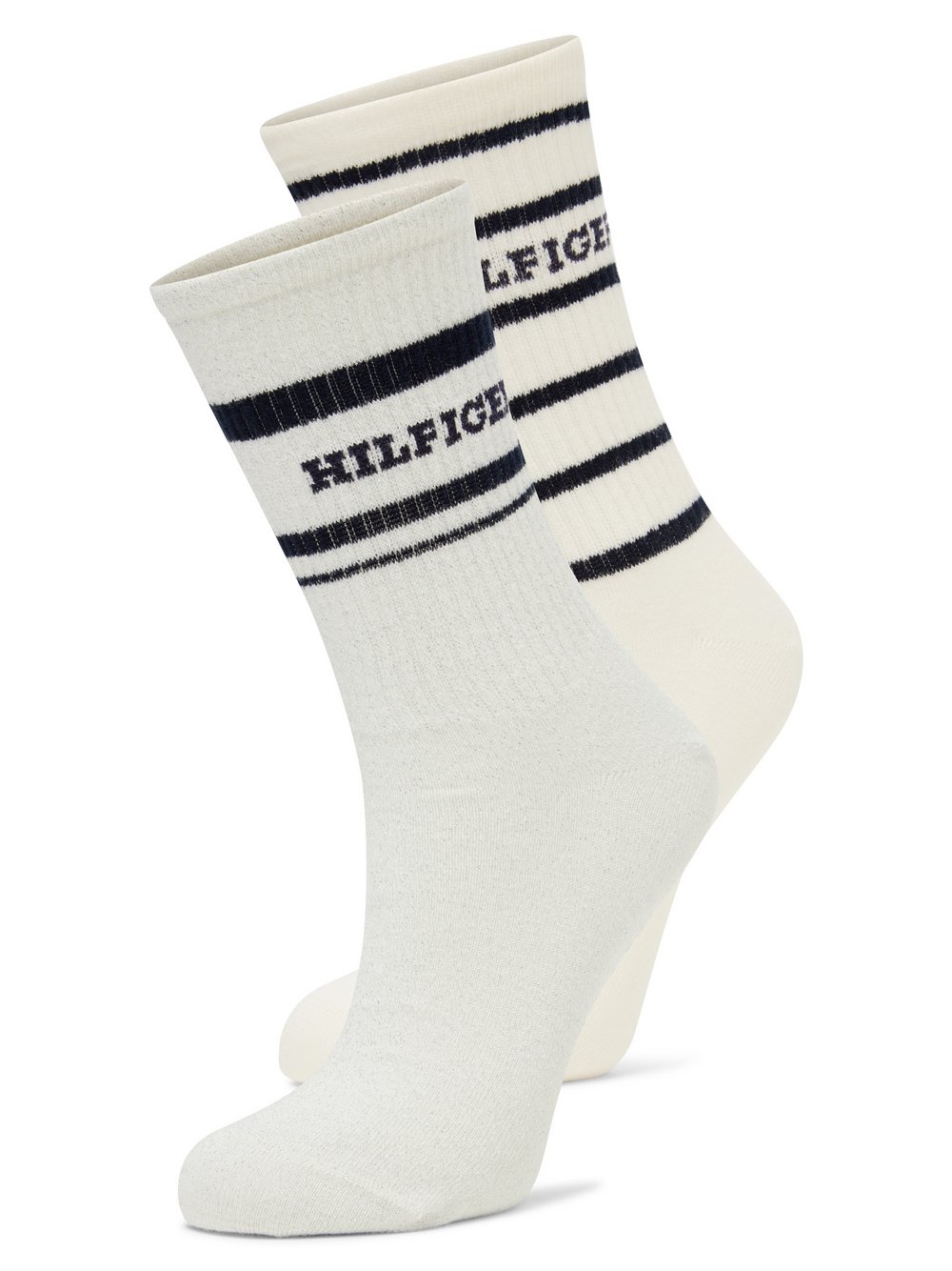 Tommy Hilfiger Socken im 2er-Pack Damen Feinstrick mehrfarbig, 35-38