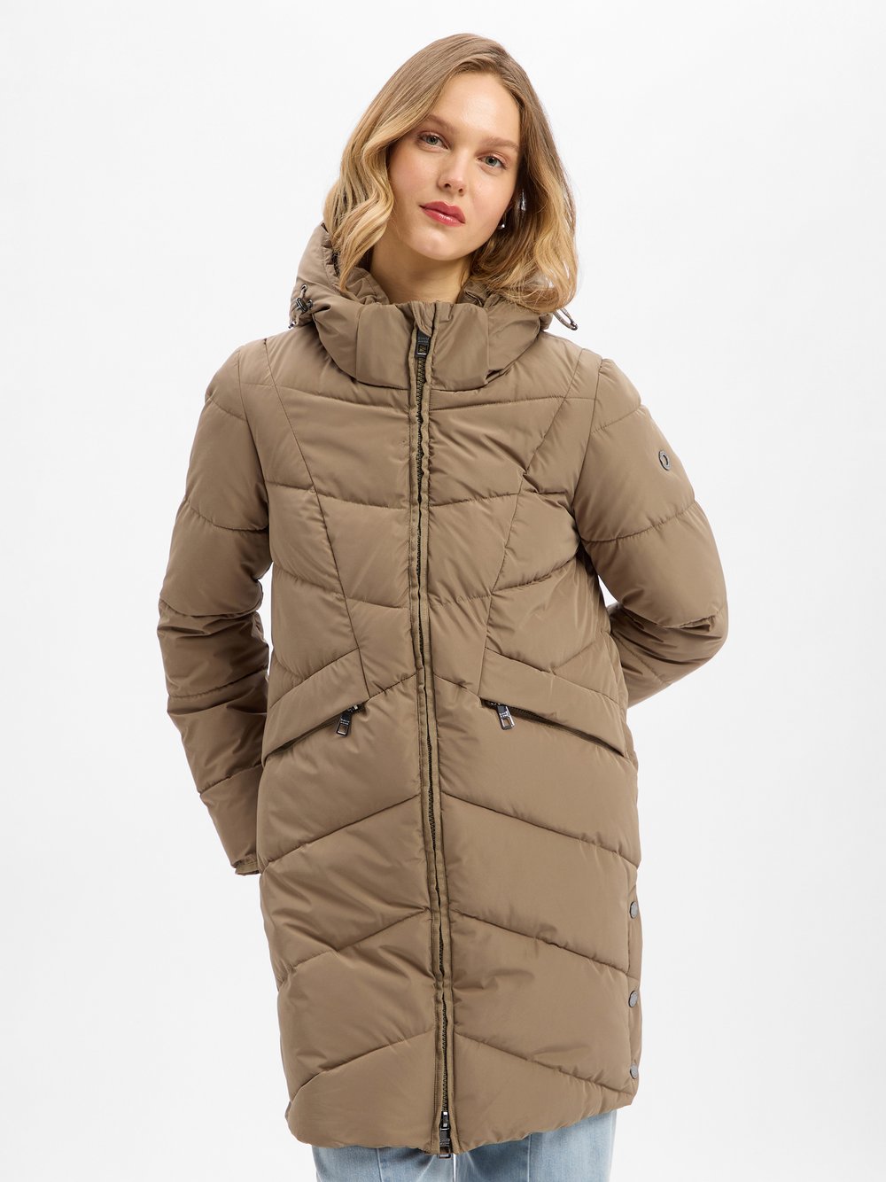 Marie Lund Steppmantel Damen mehrfarbig, XL