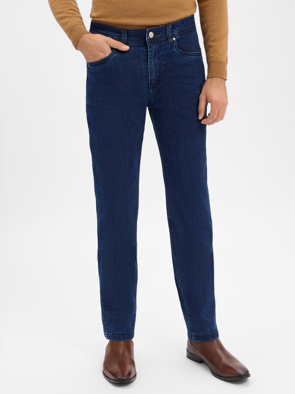 Van Graaf Regular Fit Jeans Herren Baumwolle blau, 34-30