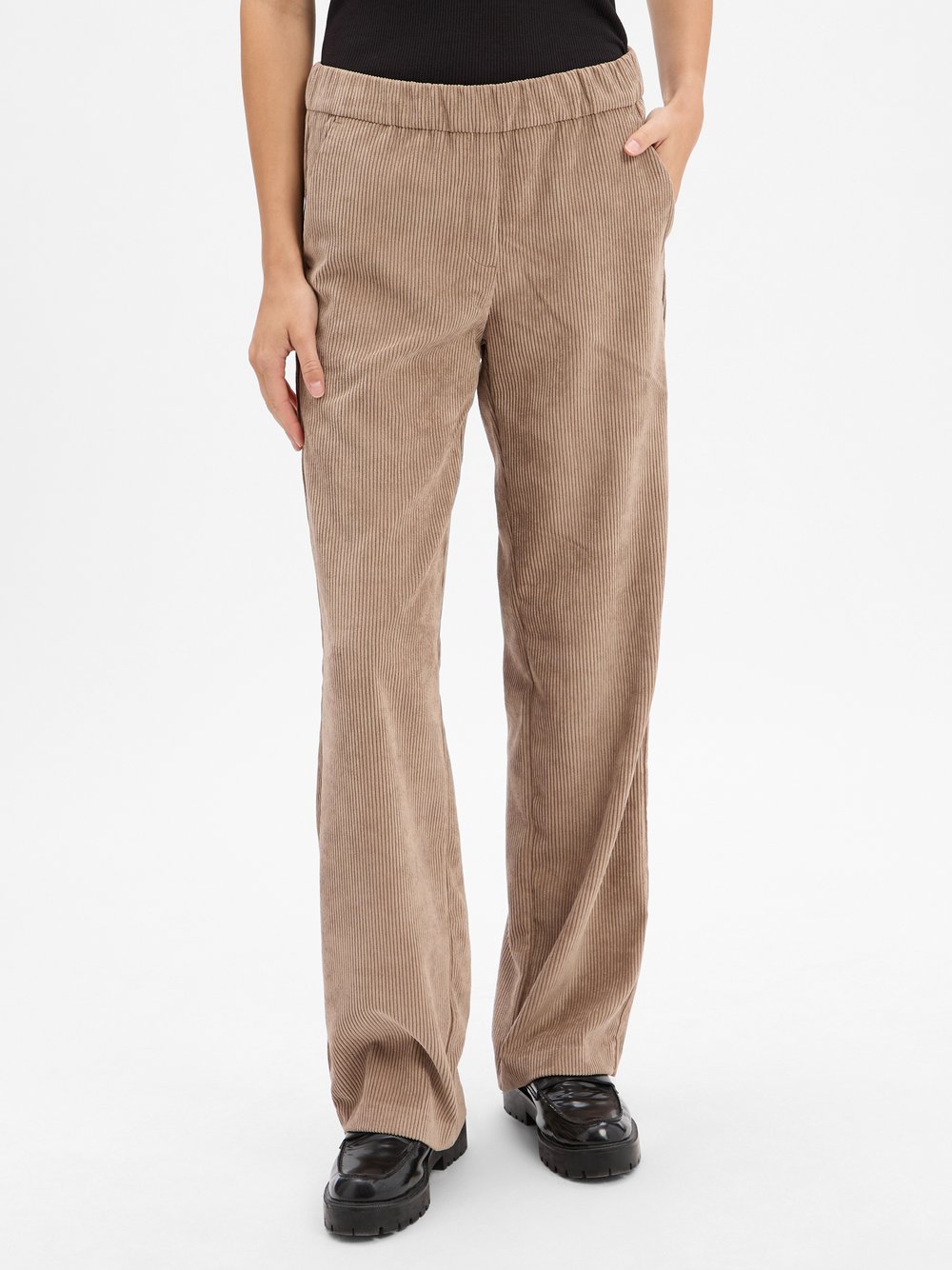 Thumbnail - MAC Cordhose Damen beige, 38-32