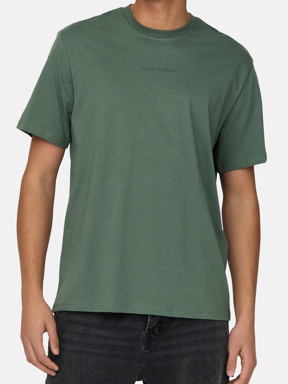 Only&Sons T-Shirt Herren Baumwolle grün, XXL