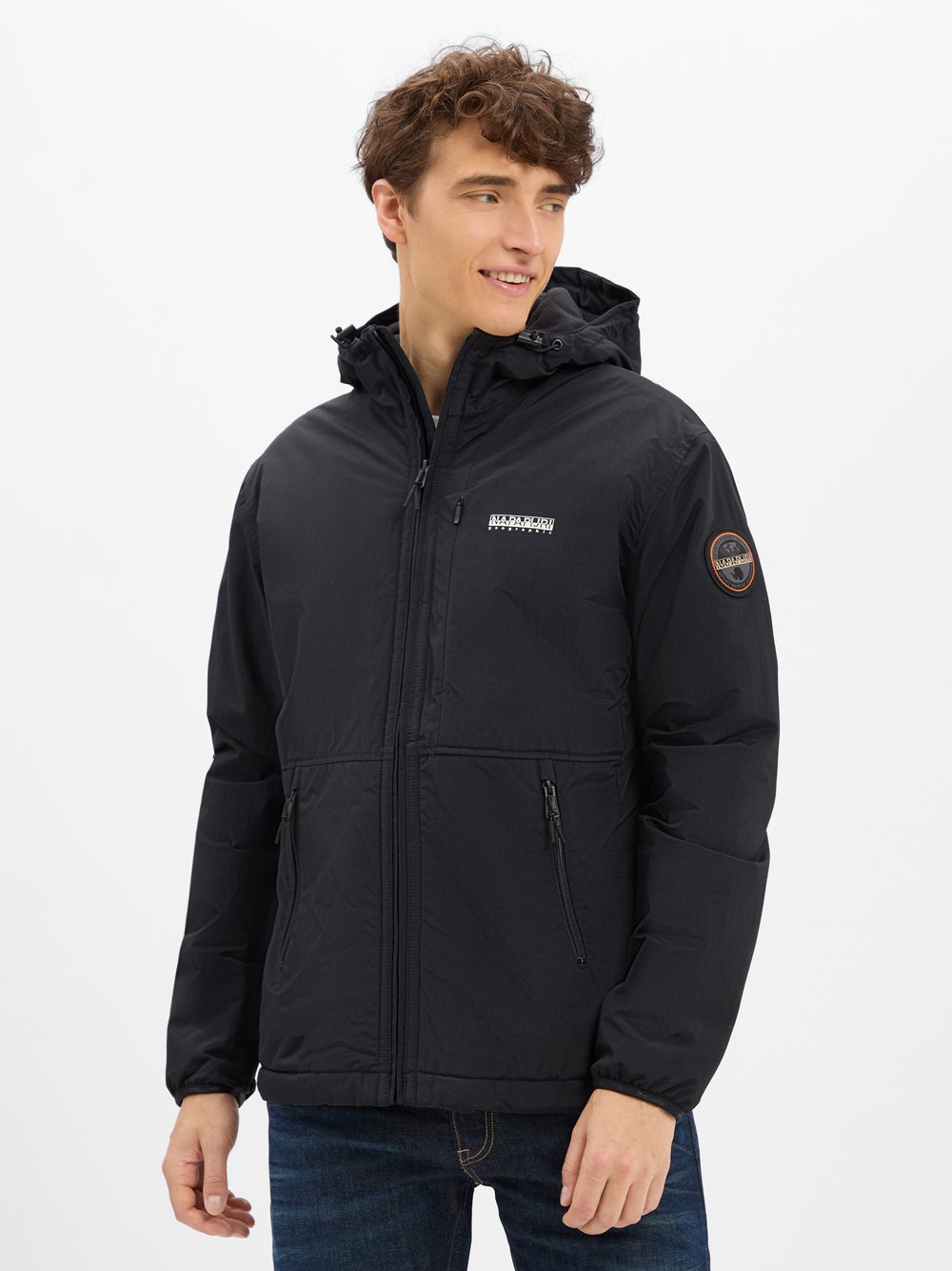 Napapijri Funktionsjacke Herren schwarz, XL