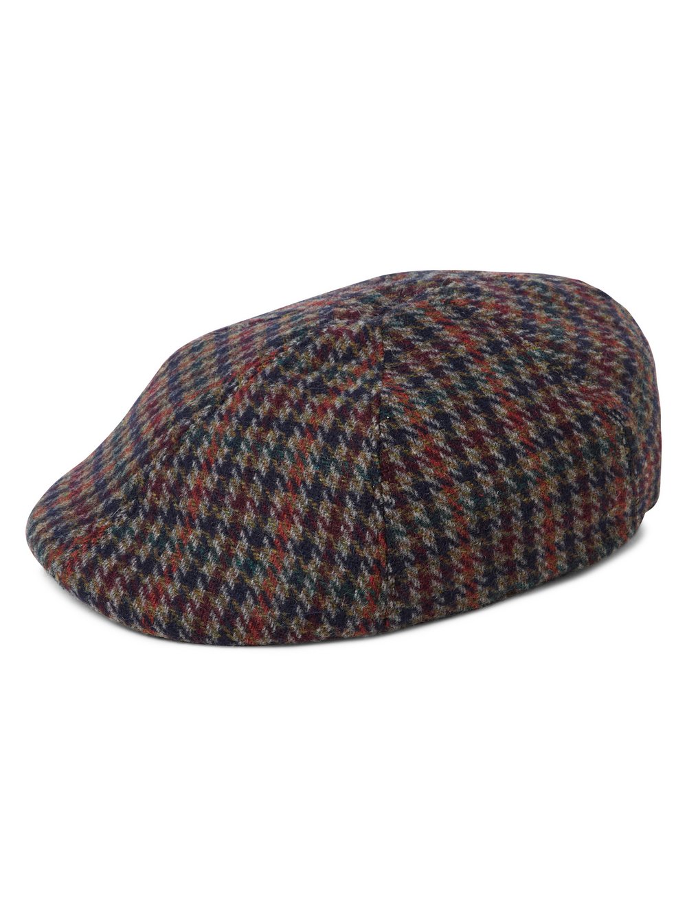 Finshley & Harding London Schiebermütze Herren mehrfarbig kariert, ONE SIZE