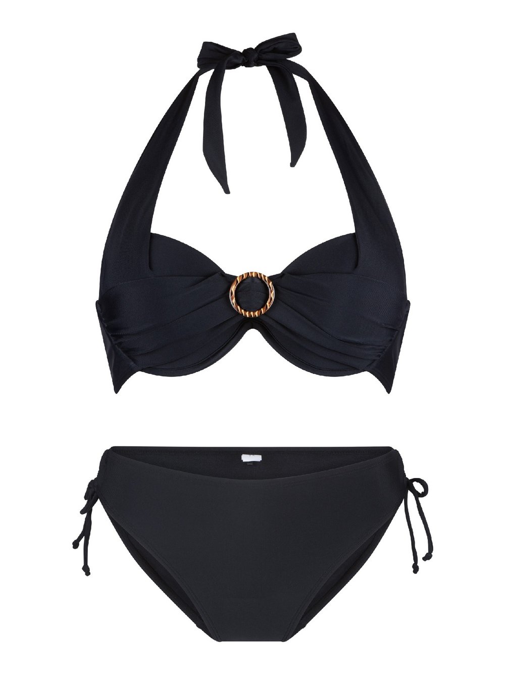 LingaDore Bikiniset Damen Polyamid schwarz, 40B