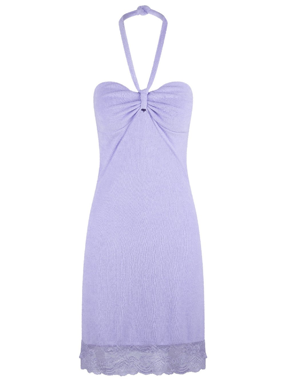 Thumbnail - LingaDore Badekleid Damen Baumwolle lila, 46