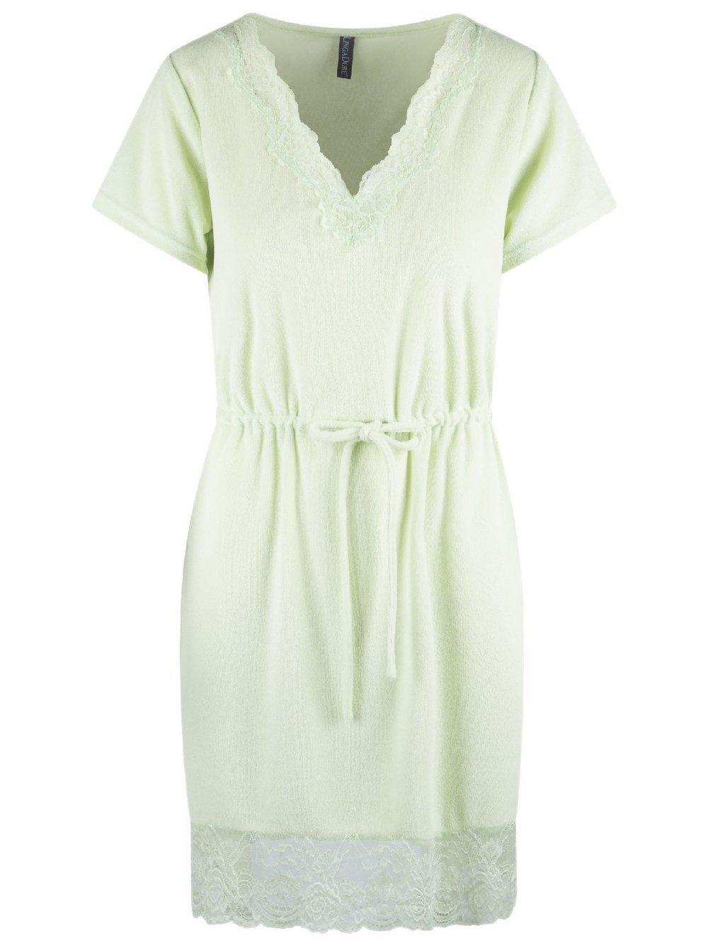 LingaDore Badekleid Damen Baumwolle grün, 38