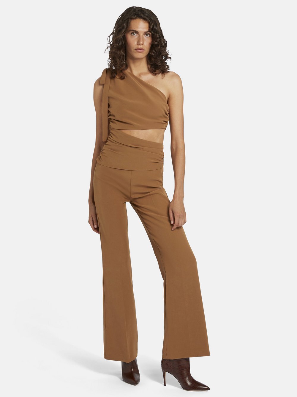 Nicowa Jumpsuit Damen braun, 42